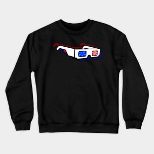 3D Hypno Glasses Crewneck Sweatshirt